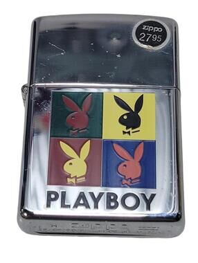 Zippo Lighter Playboy 4 Corners 1999 Design Sealed Without Box